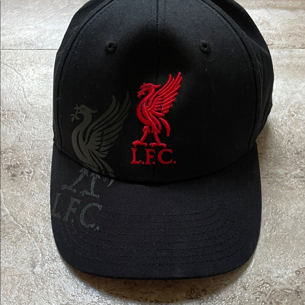 Liverpool Black & Red L.F.C. Baseball Cap